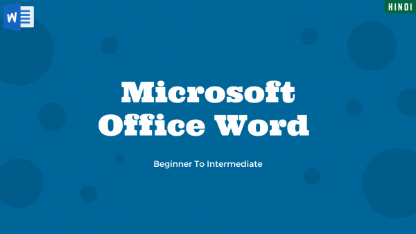 Microsoft Office Word Hindi