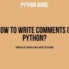 How to Write Comments in Python?